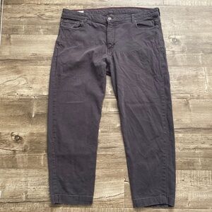 American Giant The Roughneck Gray Straight Fit Pants